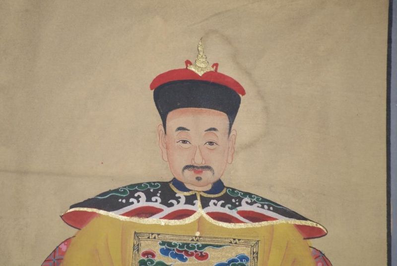 Ahnenpaare und Kaiser Chinesische Malerei Kaiser Gelb 3