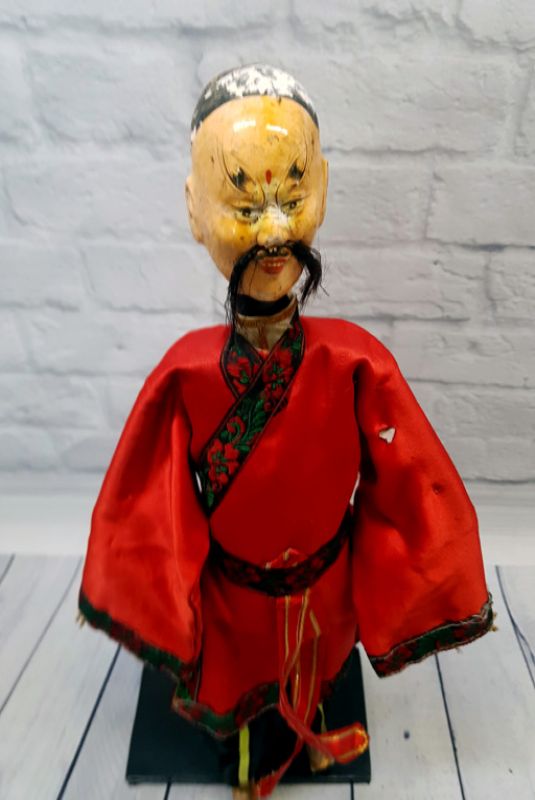 Alte chinesische Theater-Marionette - Fujian-Provinz - Das Bemerkenswerte 2