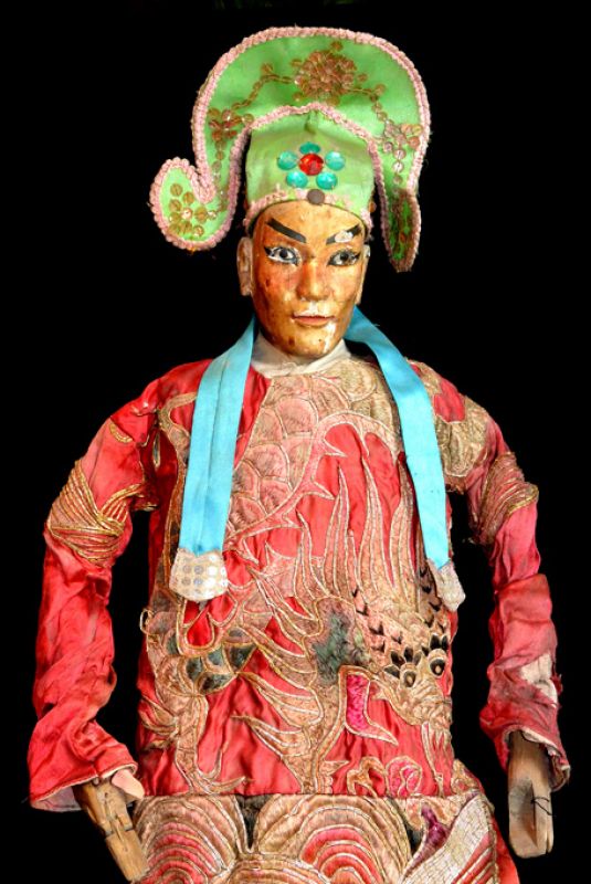 Alte chinesische Theater-Marionette - Fujian-Provinz - Taoistischer Mönch 2