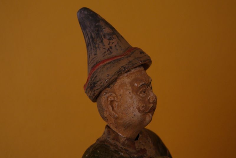 Alte Reproduktion Chinesische Terrakotta Statue Tang 5