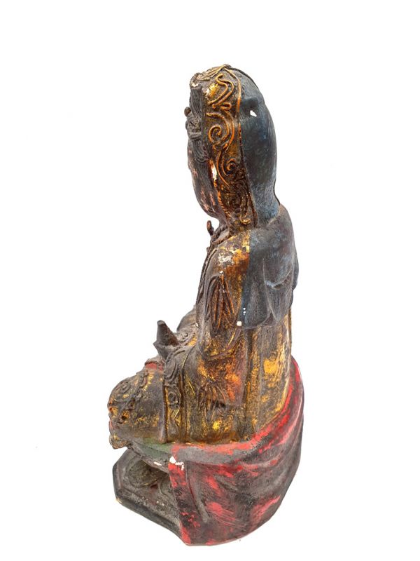 alte Reproduktion - Chinesische Votivstatue - GuanYin 4