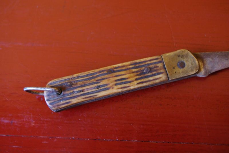 Antike Chinesische Messer Horn 4