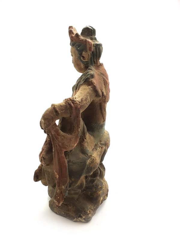 Asiatische Holzstatue GuanYin 5