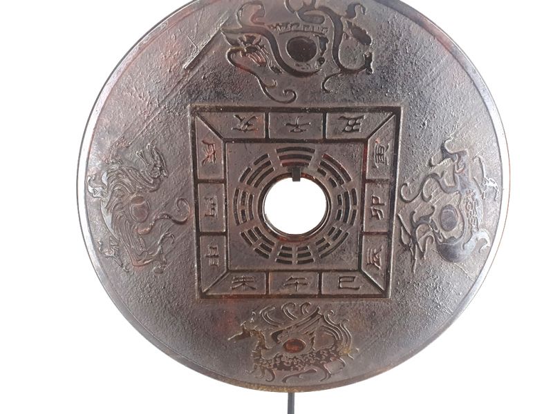 Bi-shaped Jade disc 40cm - Chinese mythology 3