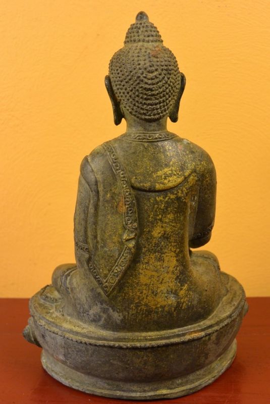 Bronze Statue Burmese Buddha 5