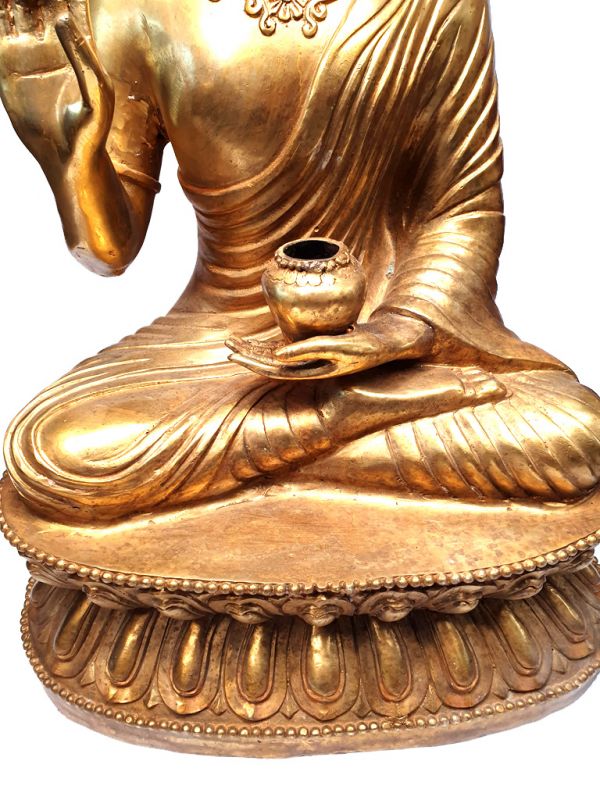 Bronze Statue Goldener Tempel Buddha 3