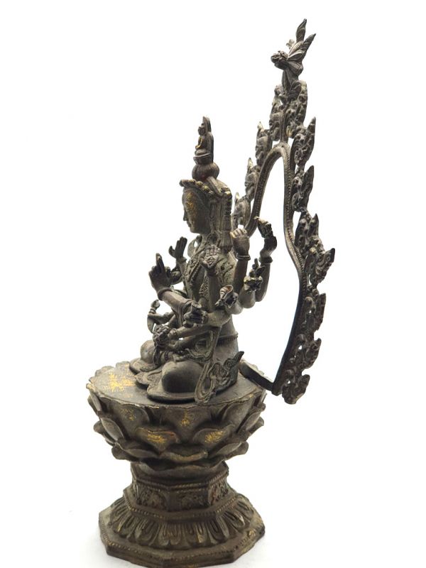 Bronze Statue GuanYin tausend Hände 3