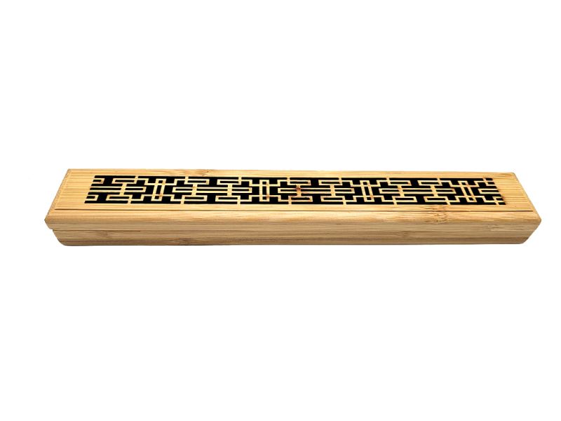 Chinese Bamboo Incense Burner 2