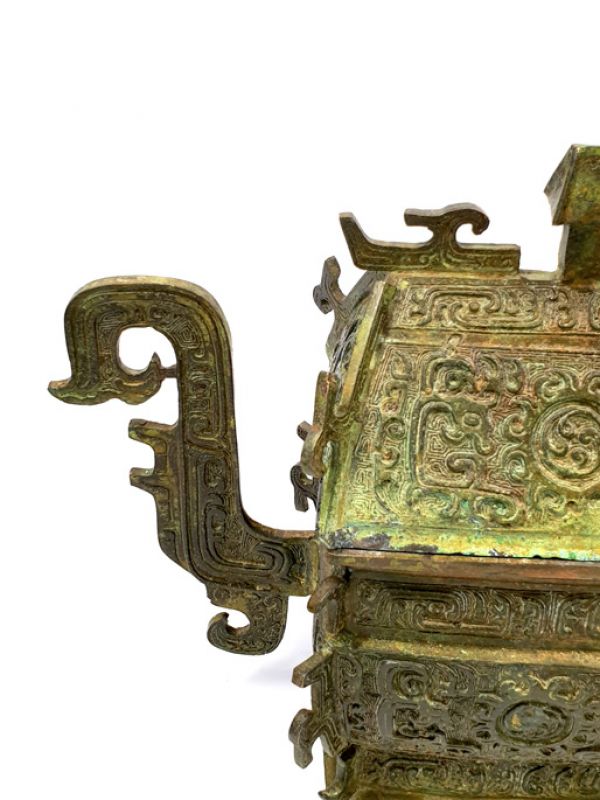 Chinese Bronze Box - Incense Burner 3