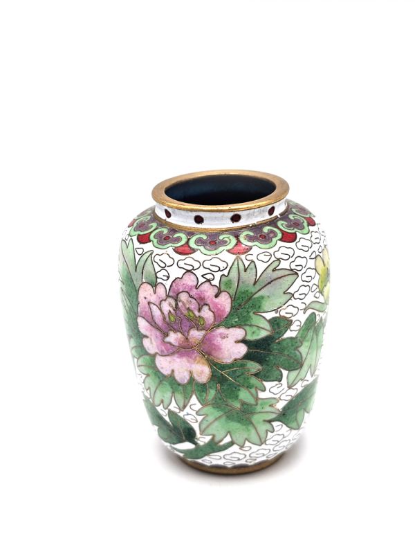 Chinese Cloisonné Vases: Craftsmanship and Tradition - Small - Flowers 1