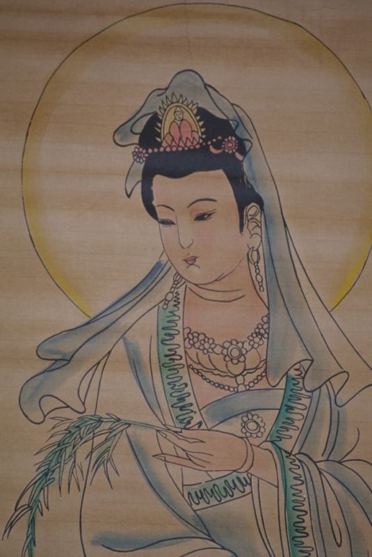 Chinese Paining Kakemono Goddess 2 4