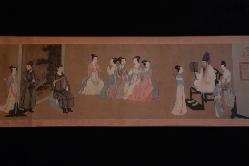 Chinese Painting Night Revels of Han Xizai part 1 1