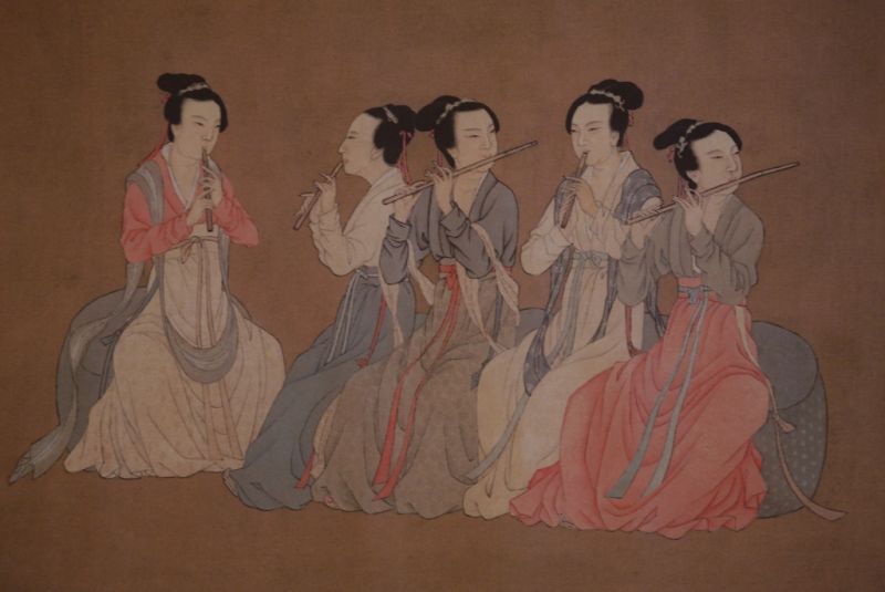 Chinese Painting Night Revels of Han Xizai part 1 2