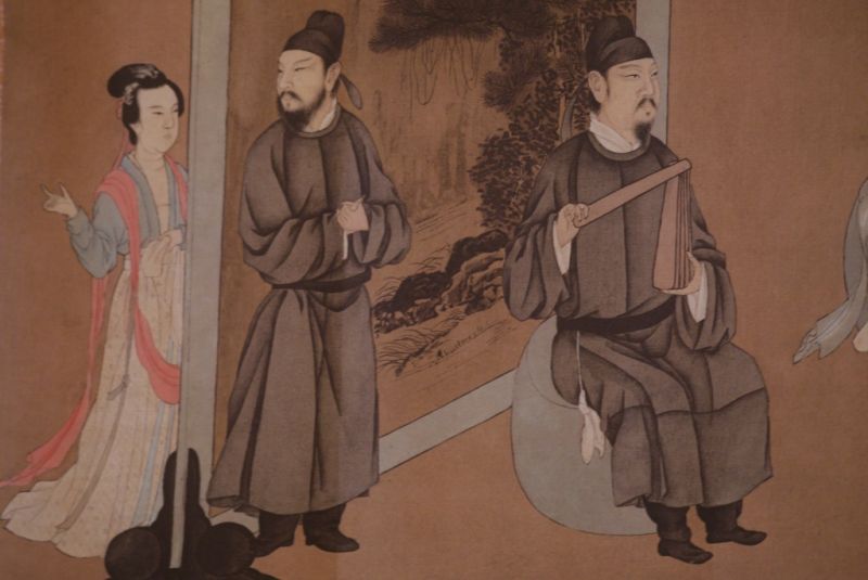 Chinese Painting Night Revels of Han Xizai part 1 3