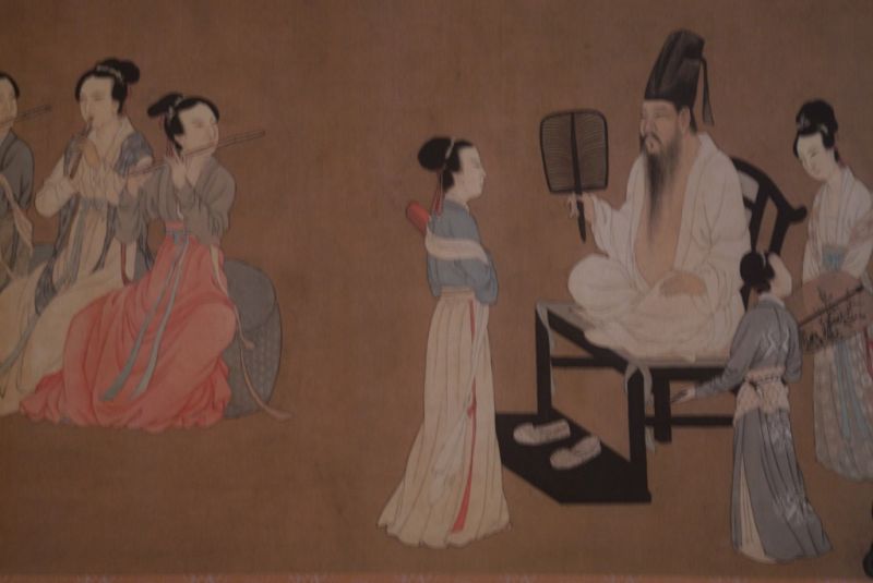 Chinese Painting Night Revels of Han Xizai part 1 5