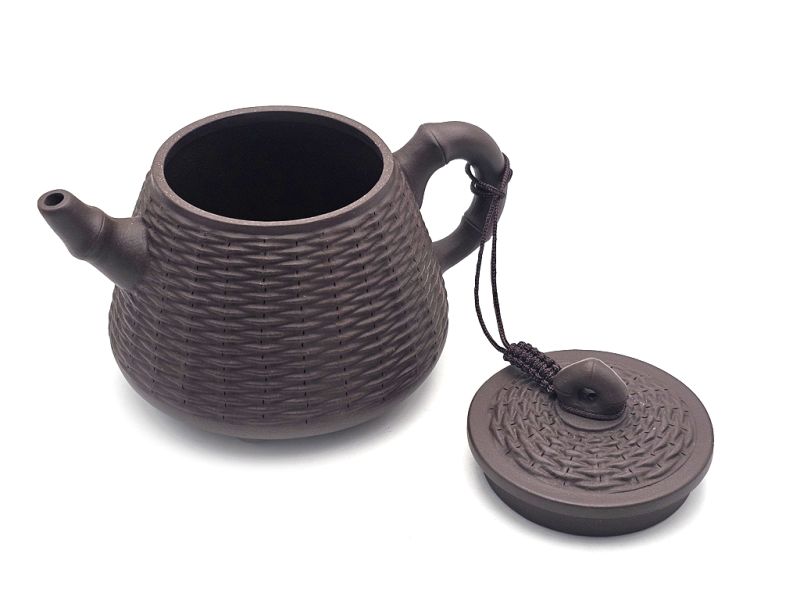 Chinese Yixing clay teapot - Zi Ni Brown Clay - art of tea - 420ml 5