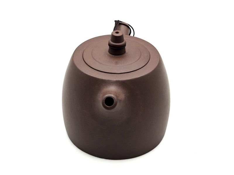 Chinese Yixing clay teapot - Zi Ni Brown Clay - art of tea - 680ml 3