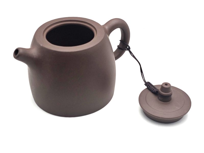 Chinese Yixing clay teapot - Zi Ni Brown Clay - art of tea - 680ml 5