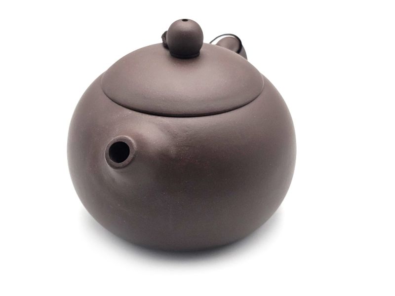 Chinese Yixing clay teapot - Zi Ni Brown Clay - art of tea - 800ml 2