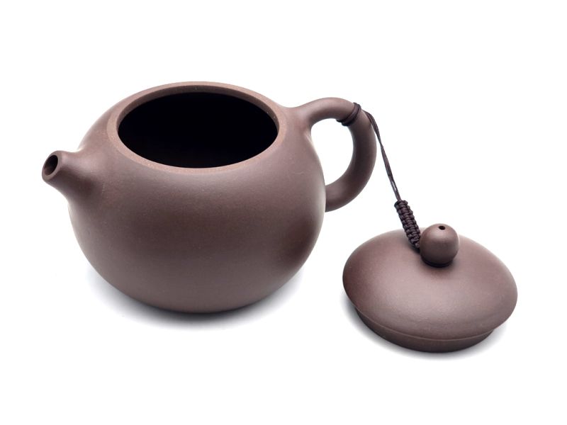 Chinese Yixing clay teapot - Zi Ni Brown Clay - art of tea - 800ml 4