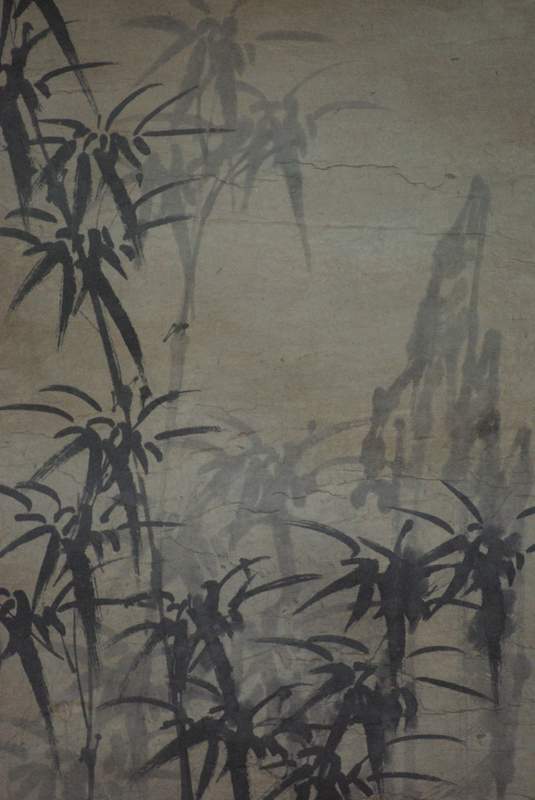 Chinesische Gemälde Kakemono Bamboo 5