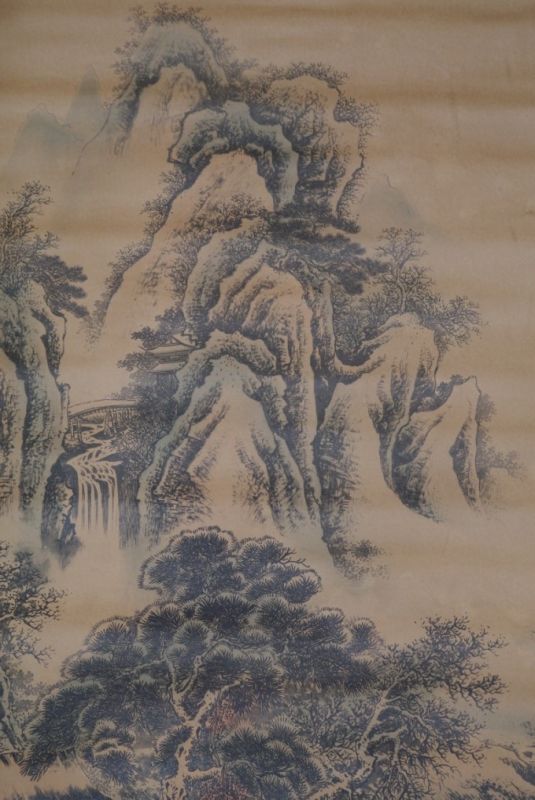 Chinesische Gemälde Kakemono Landscape 8 2