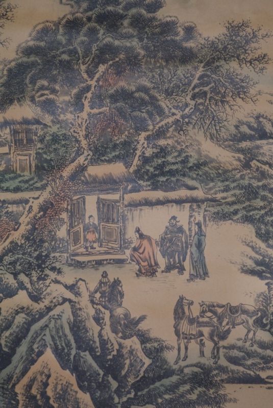 Chinesische Gemälde Kakemono Landscape 8 3