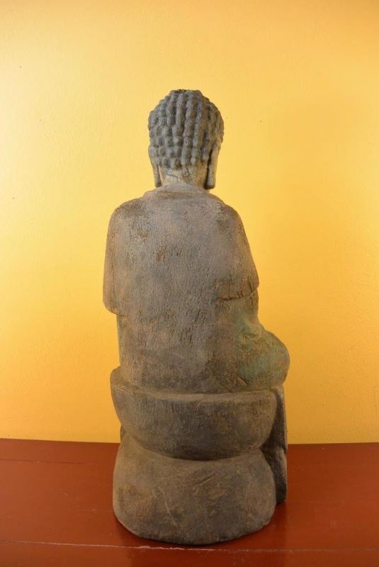 Chinesische Holz Statue - Buddha 5