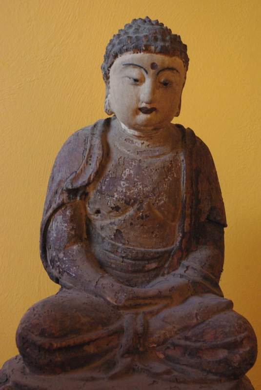 Chinesische Holzfiguren Buddha 3