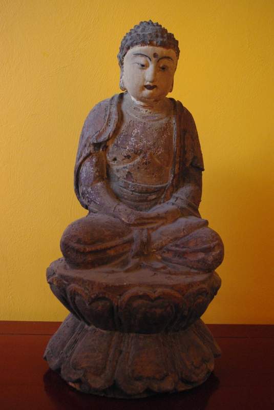 Chinesische Holzfiguren Buddha 4