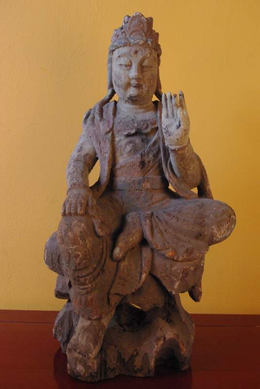 Chinesische Holzfiguren GuanYin 4