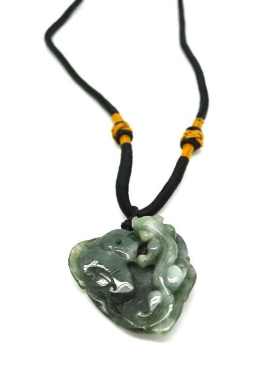 Chinesische Jade Halskette 5