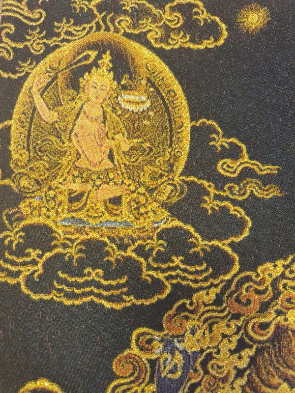 Chinesische Malerei - Stickerei auf Seide - Thangka - Daweide King Kong 3