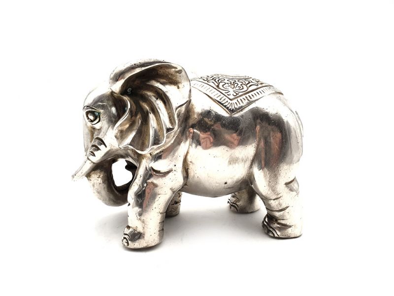 Chinesische Metall-Statue Elephant-Feng Shui 2