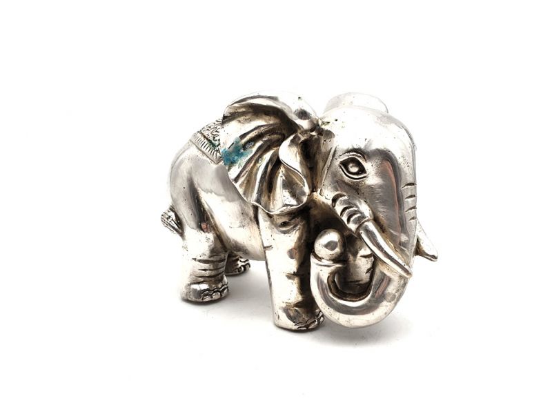 Chinesische Metall-Statue Elephant-Feng Shui 3