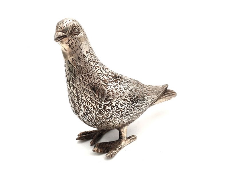 Chinesische Metall-Statue Vogel 2