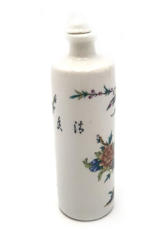 Chinesische Porzellan Schnupftabakflasche - Natur 2