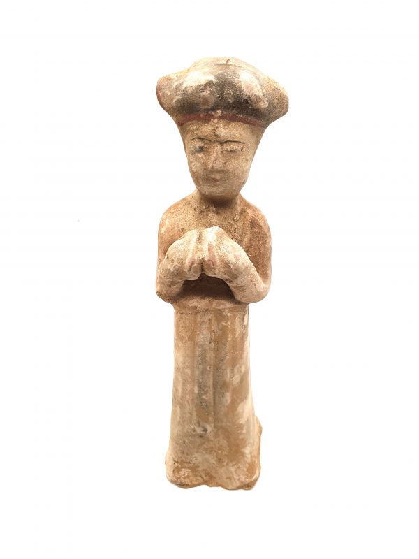 Chinesische Terra Cotta Statue Becken 2