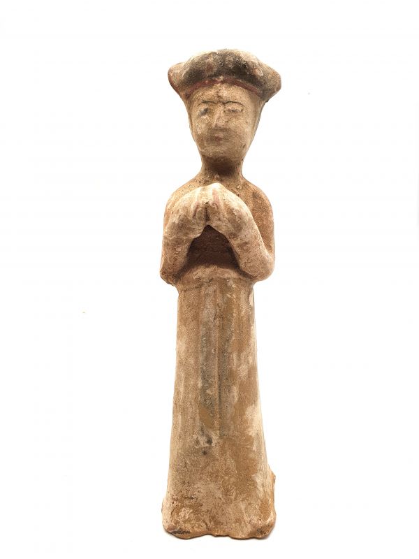 Chinesische Terra Cotta Statue Becken 5