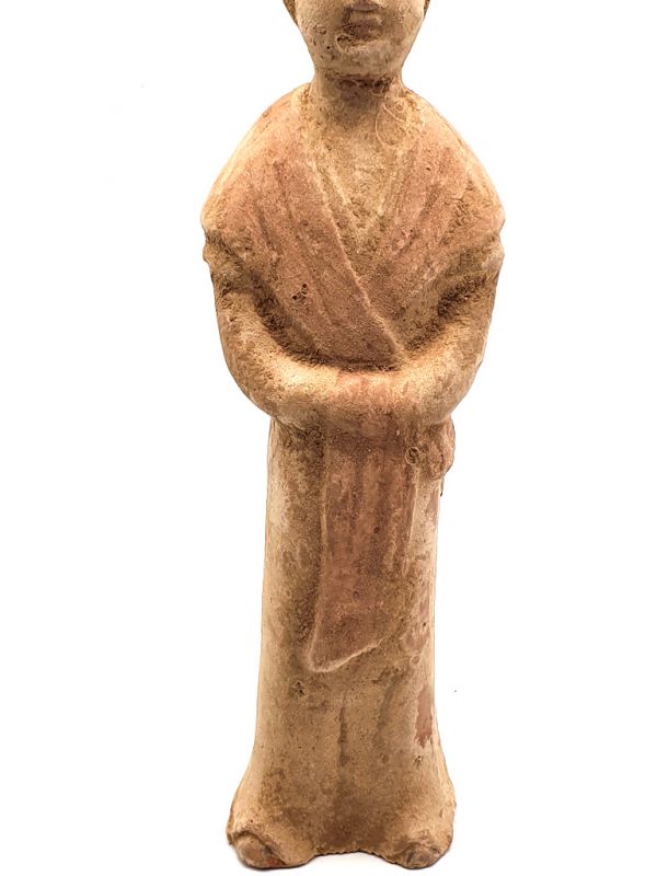 Chinesische Terra Cotta Statue Hofdame 3