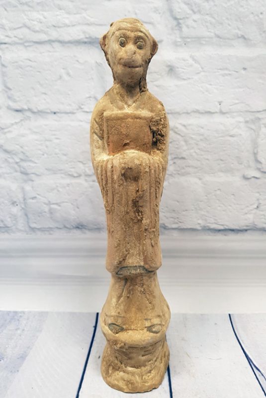 Chinesische Terrakotta-Statue - Chinesische Astrologie - Affe 2