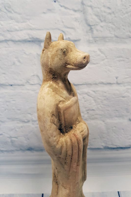 Chinesische Terrakotta-Statue - Chinesische Astrologie - Hund 2