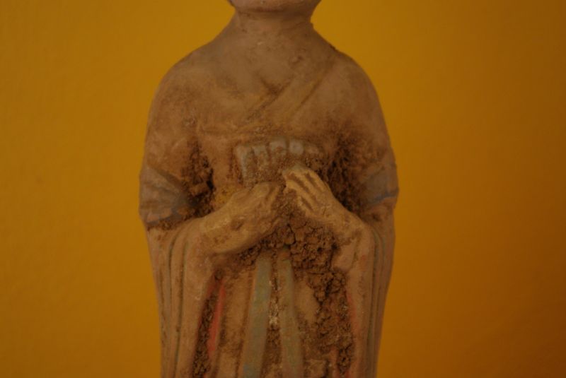 Chinesische Terrakotta Statue Tänzerin Tang 2 4