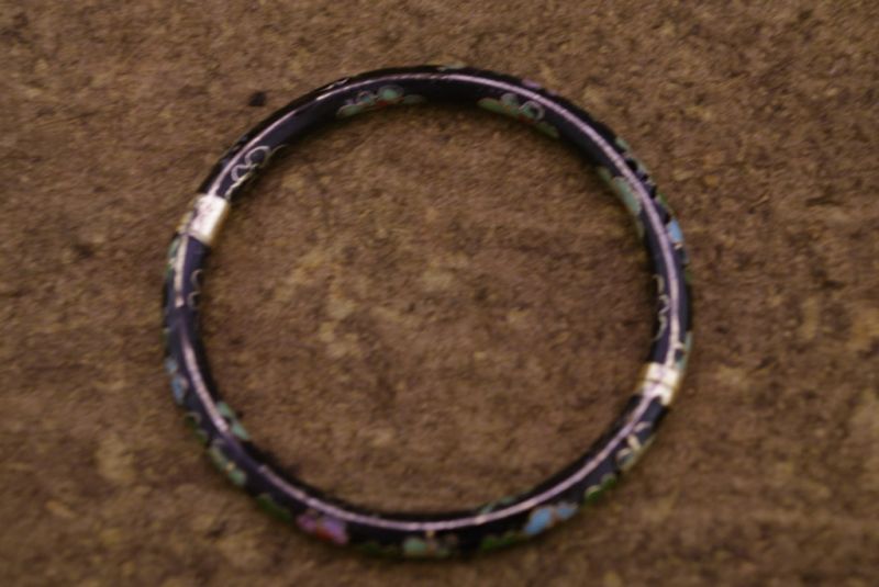 Cloisonné Armband Schwarz 2