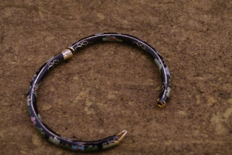 Cloisonné Armband Schwarz 5