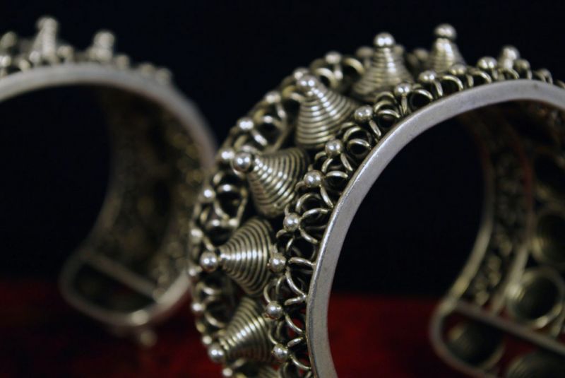 Ethnische Armbänder Spikes 3