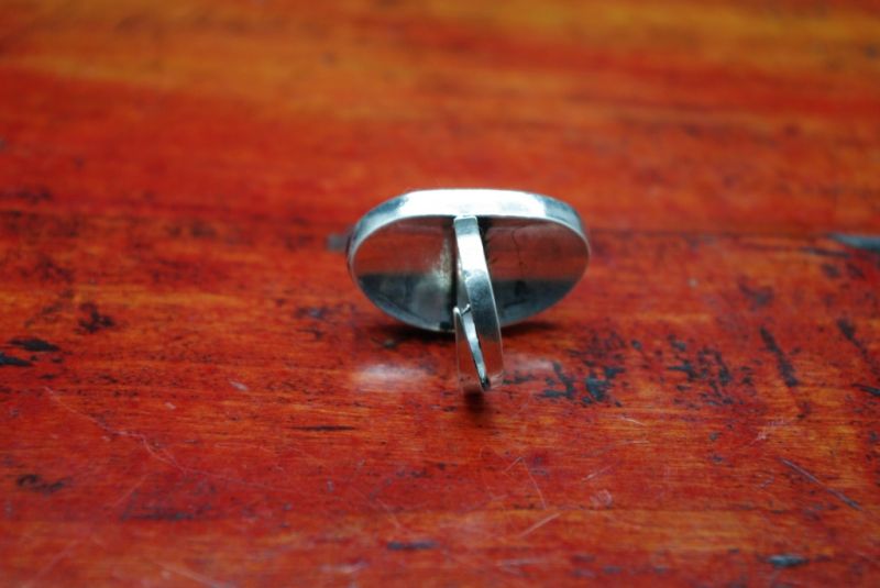 Ethnische Stickerei Ring Oval 5