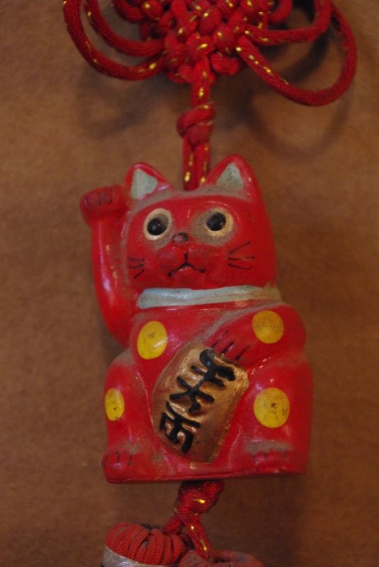 Feng Shui Anhänger Maneki Neko 3