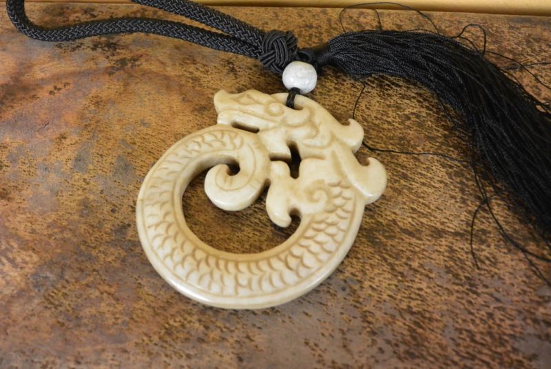 Feng Shui Chic Jade Drachen 3