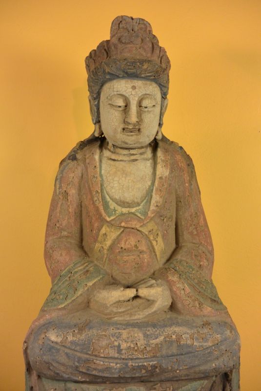 Holz-Buddha 2